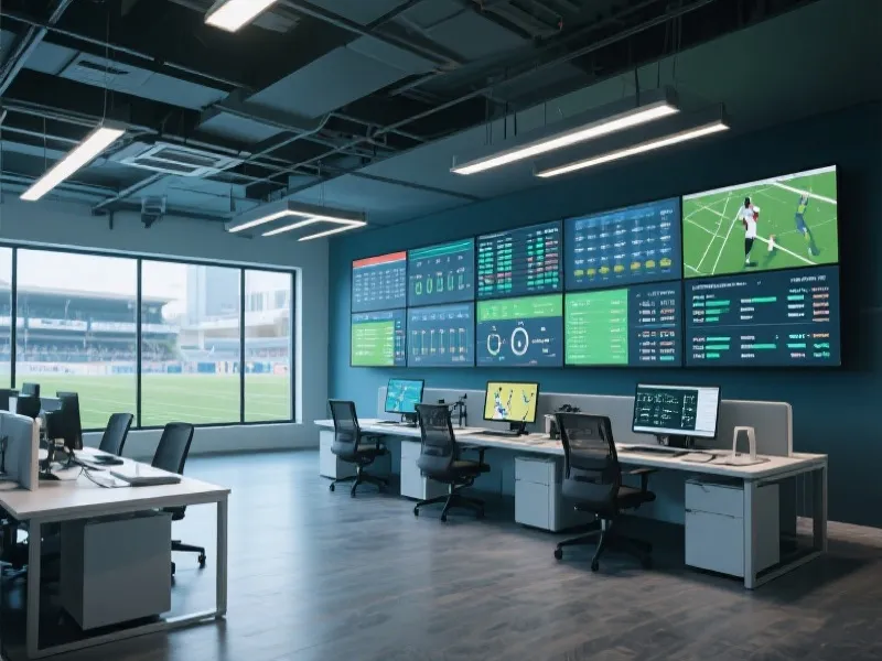 现代化的体育数据运营中心